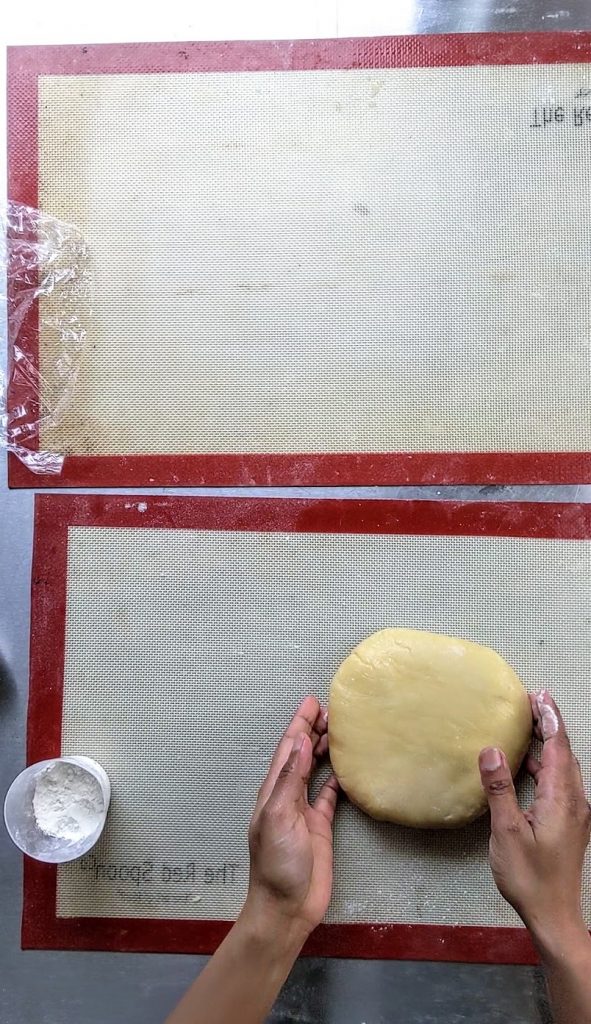 roll out dough
