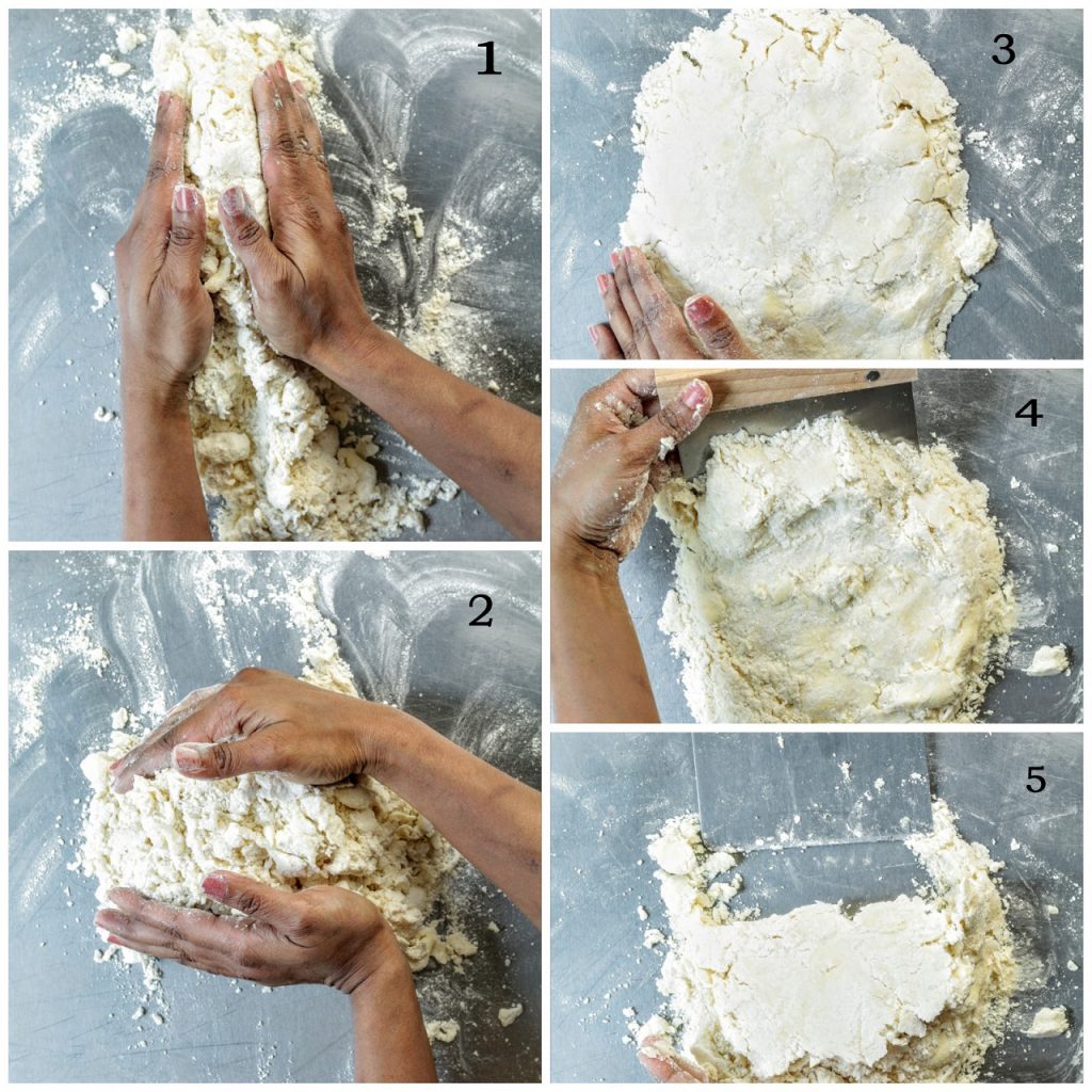 mixing dough