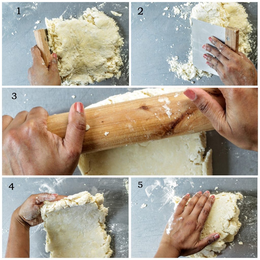 developing dough