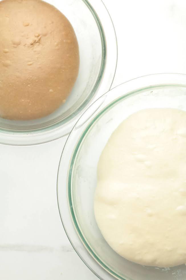 proofed dough