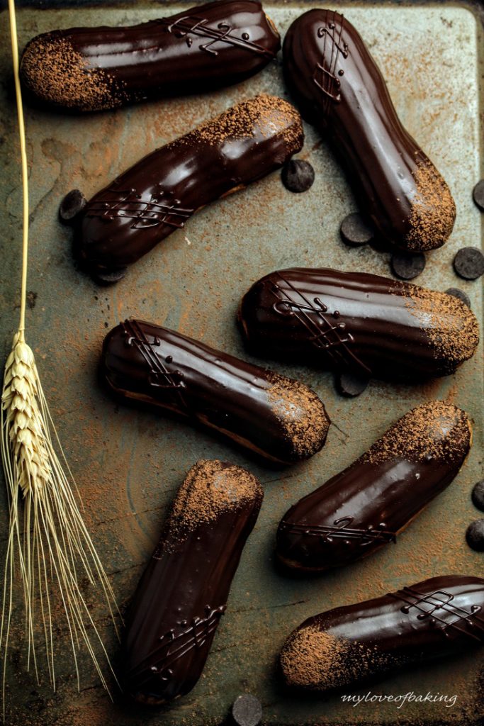 chocolate eclairs