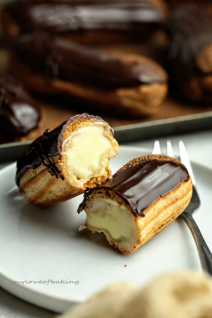 chocolate eclairs