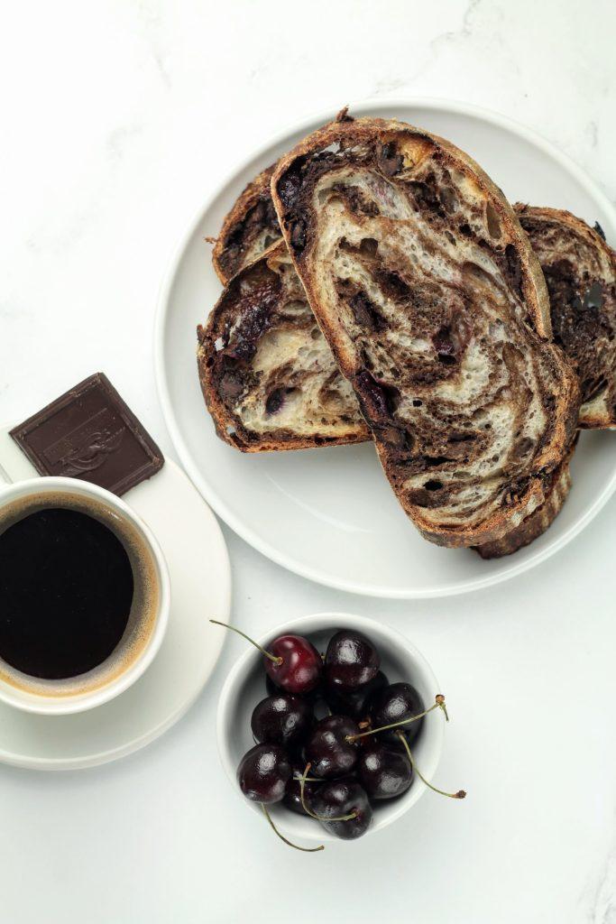 cherry chocolate sourdough
