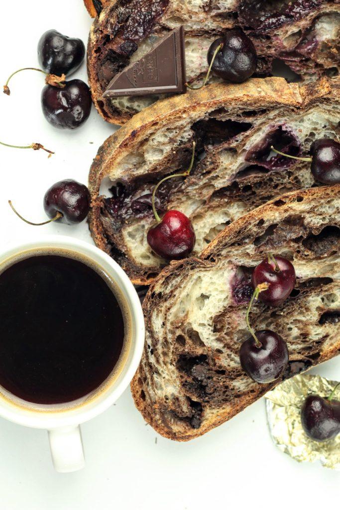 cherry chocolate sourdough