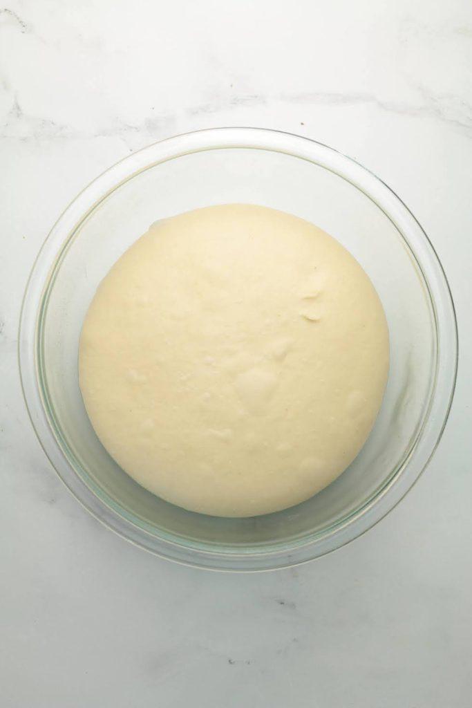 proofed dough