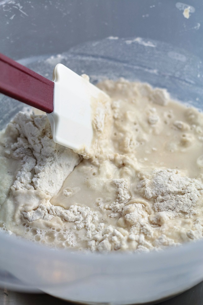 Mix flour