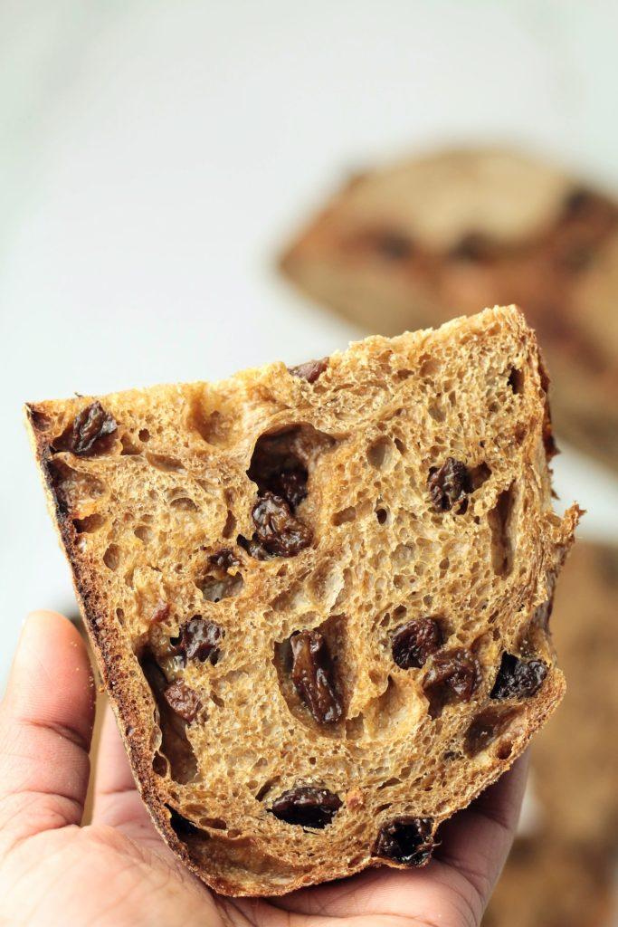 Raisin & Cinnamon sourdough bread
