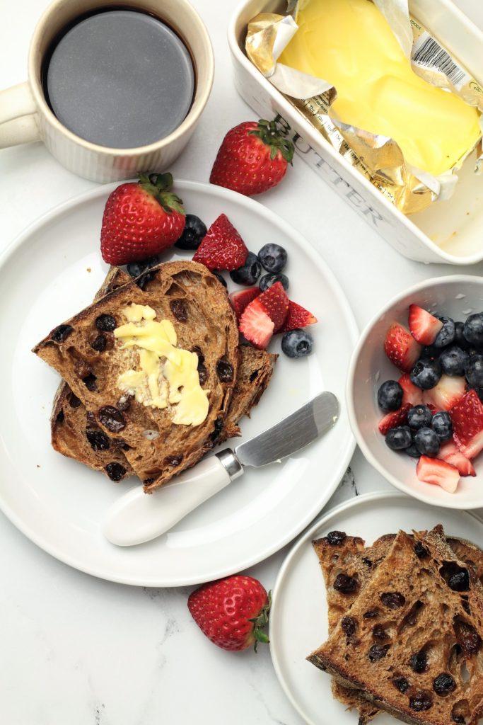 Raisin & Cinnamon sourdough bread