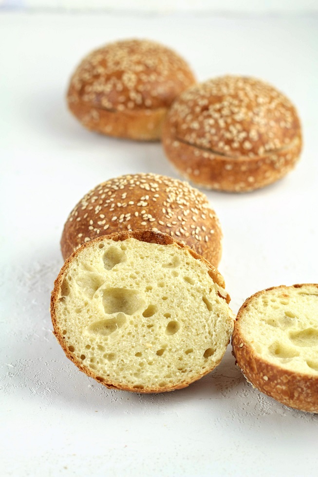 sourdough burger buns