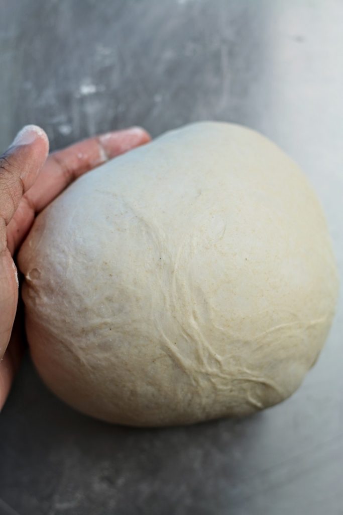 fold the dough