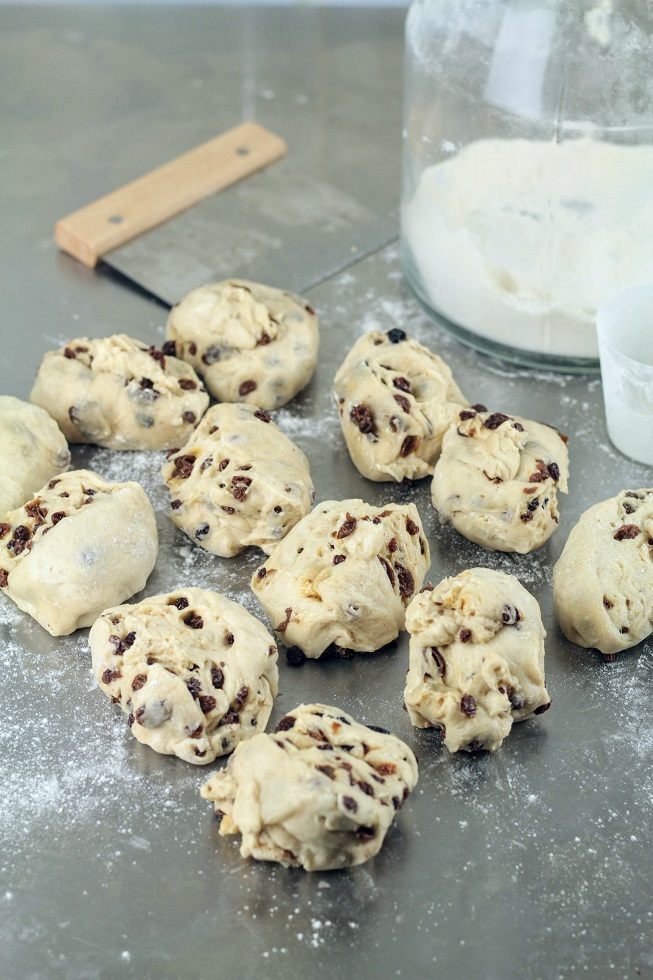 divide the dough