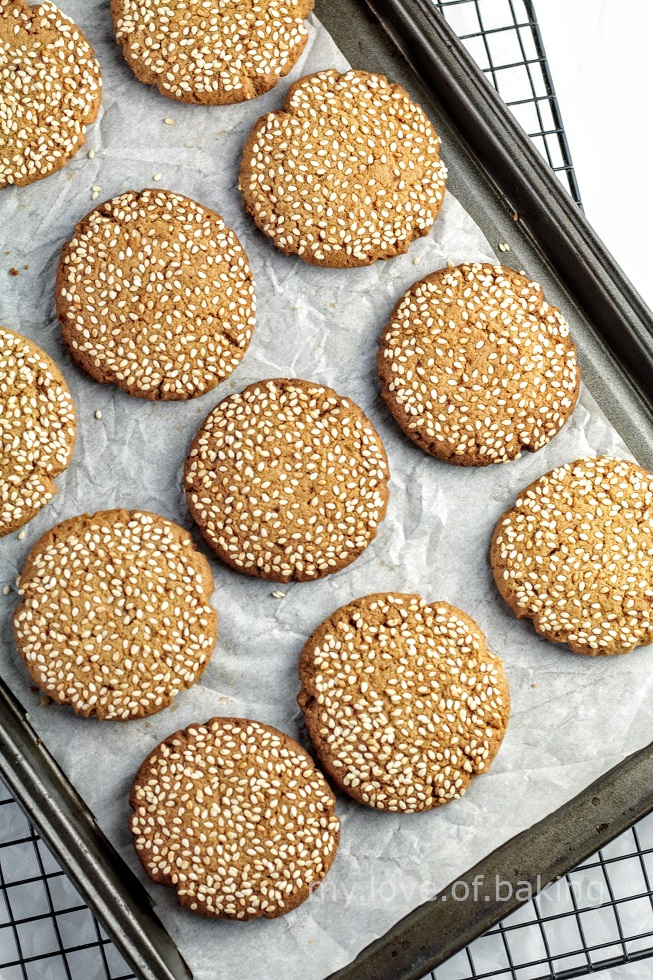 tahini cookies