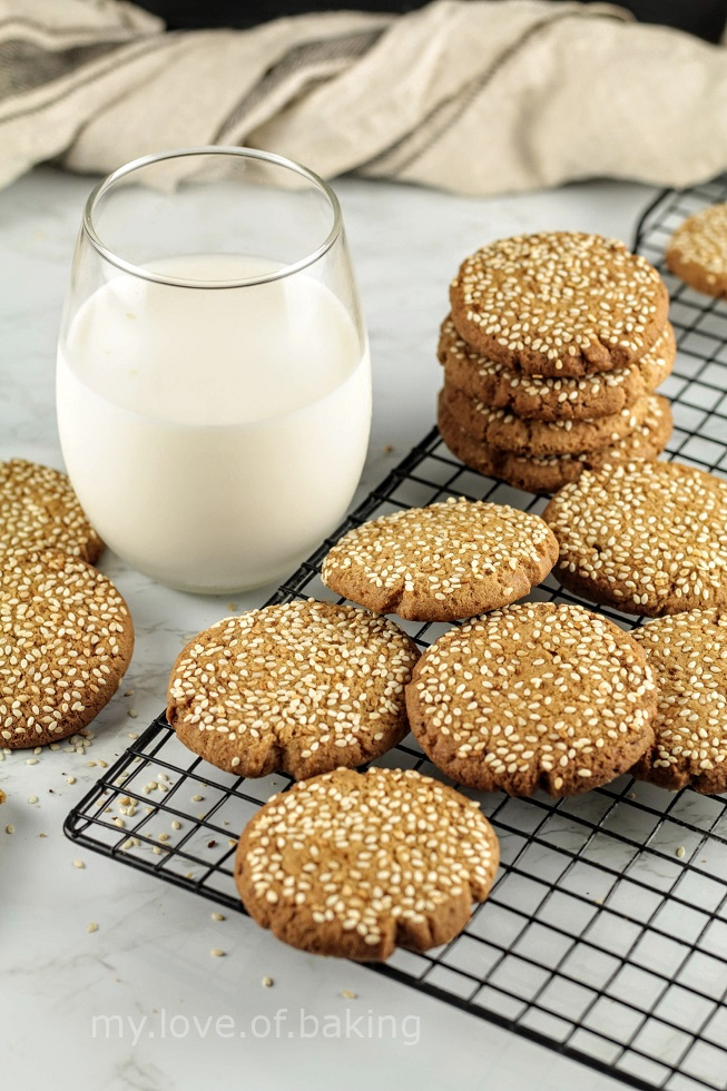 tahini cookies