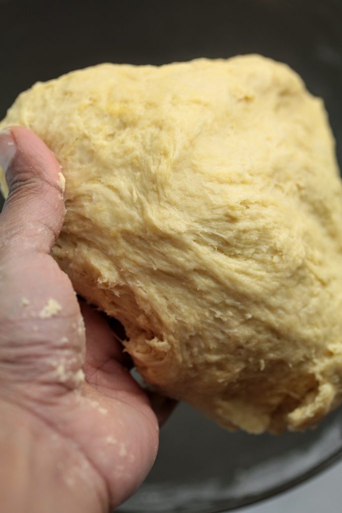 mixed dough