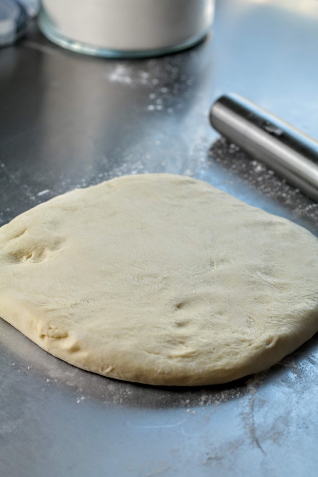 flatten the dough