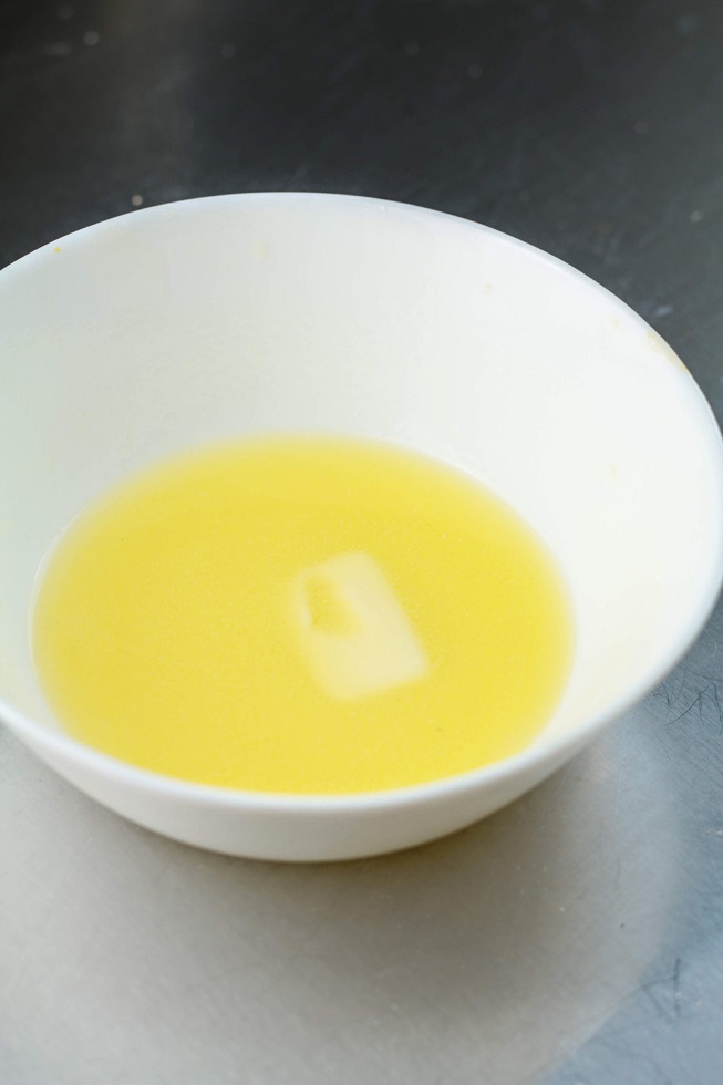 melted butter