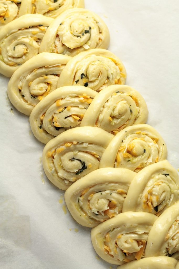 proofed dough