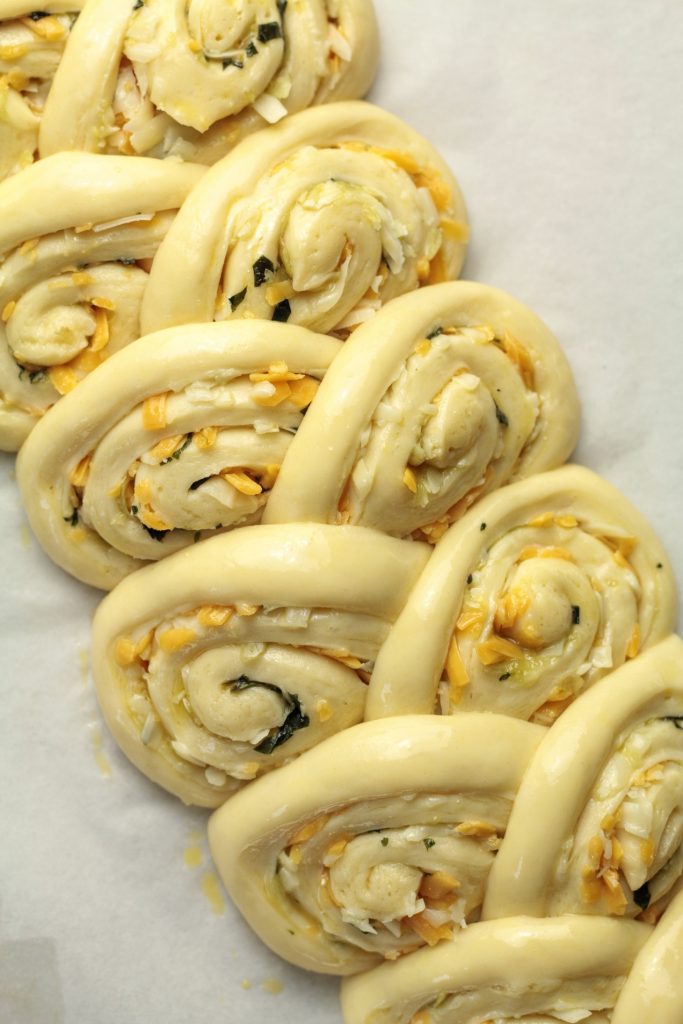 proofed dough