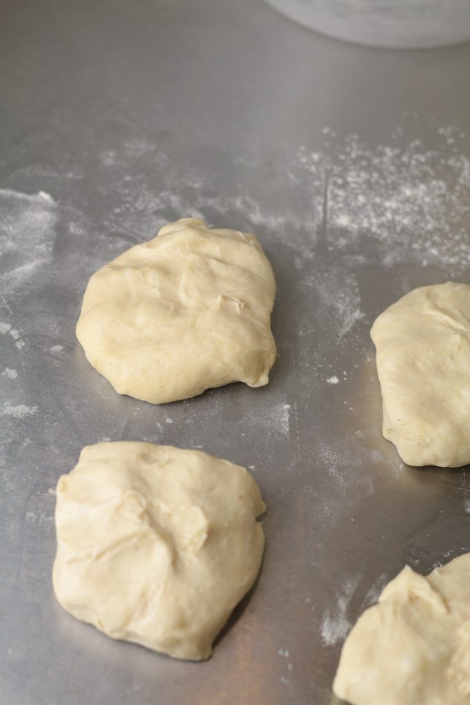 divide the dough