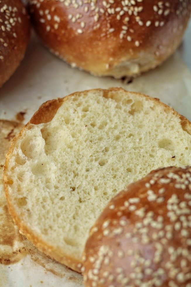 sourdough burger buns