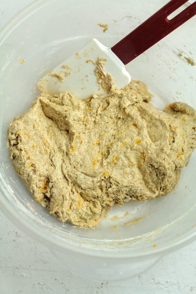 mixed dough