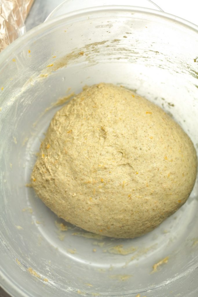 mixed dough