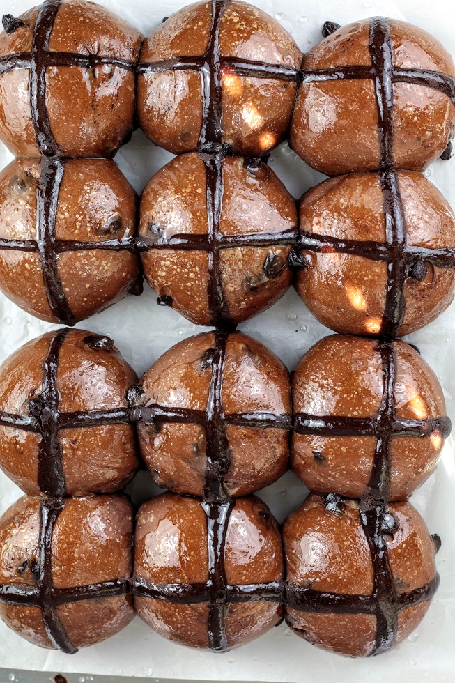 finished buns