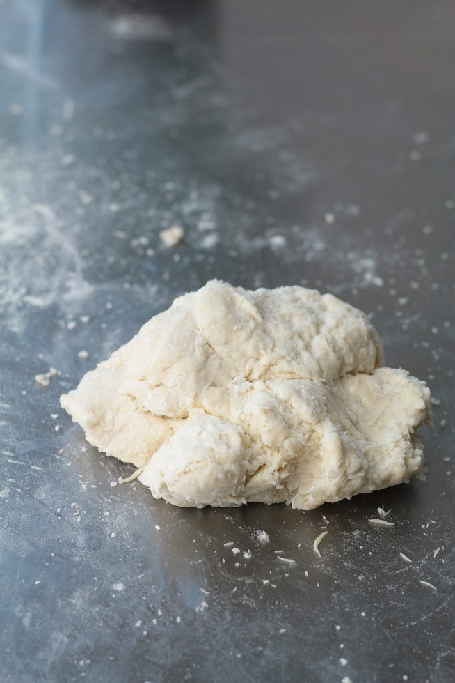 mixed dough