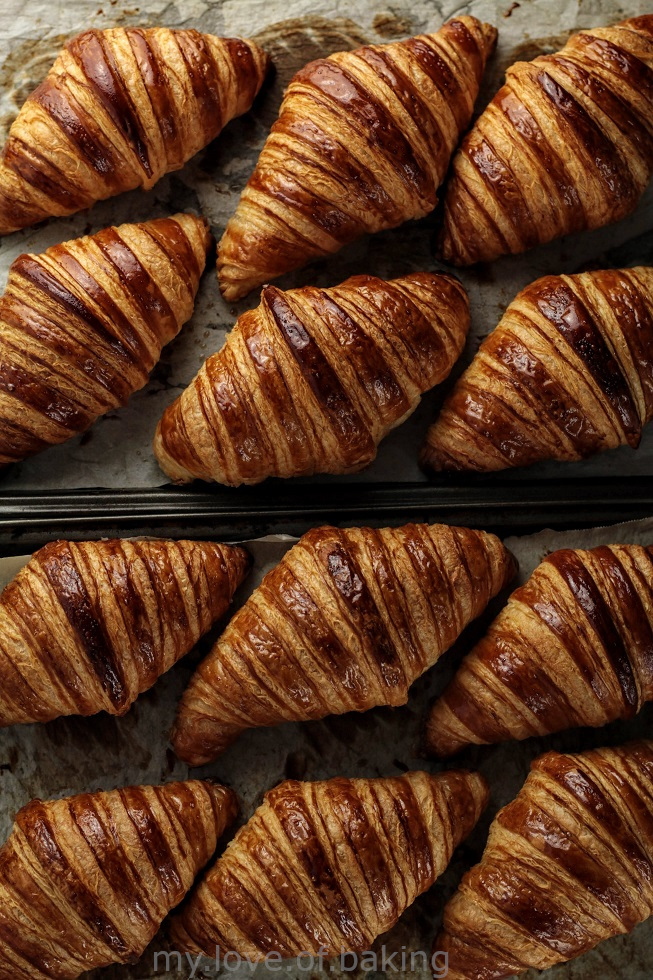 sourdough croissants