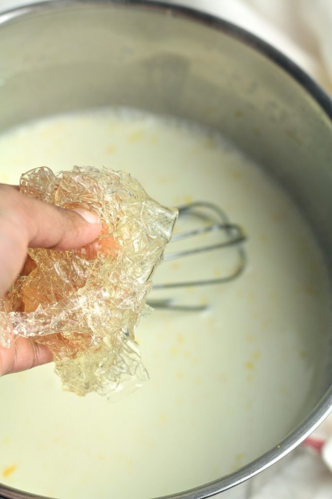 add gelatin to limk
