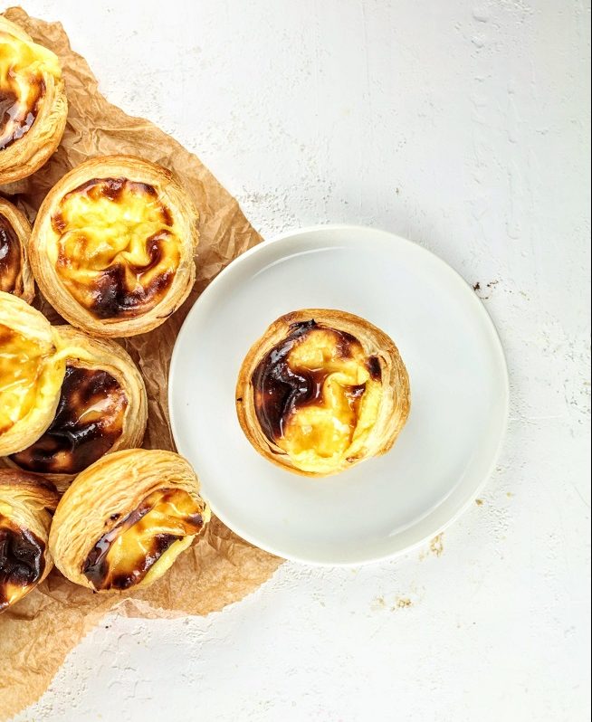 Portuguese custard tarts