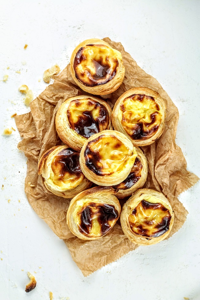 Portuguese custard tarts