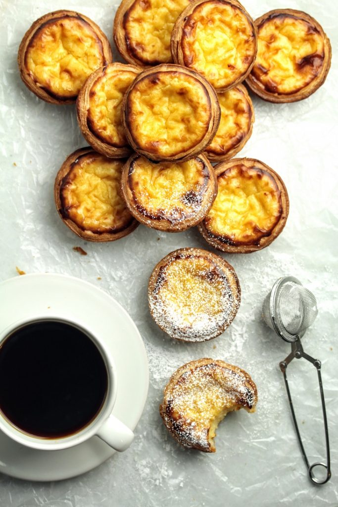 Portuguese custard tarts
