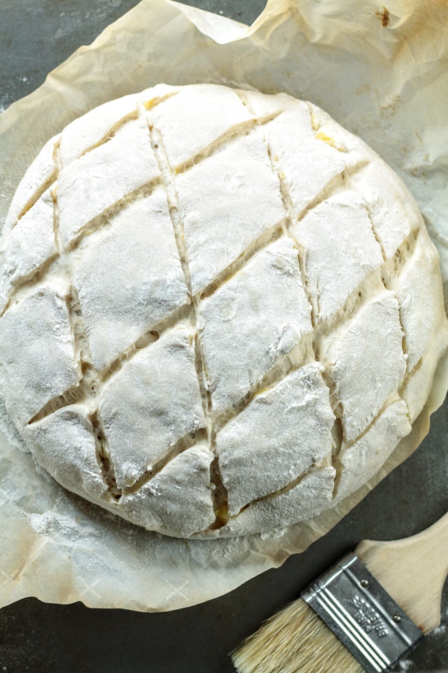 scored bread
