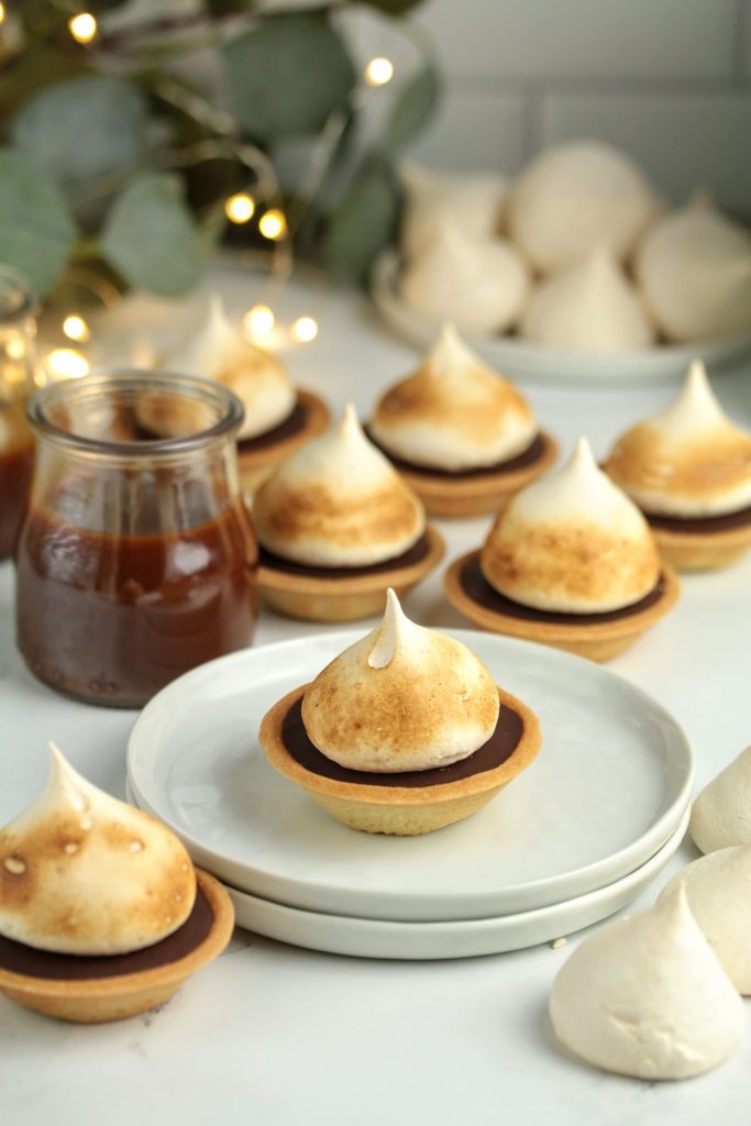salted caramel chocolate tarts