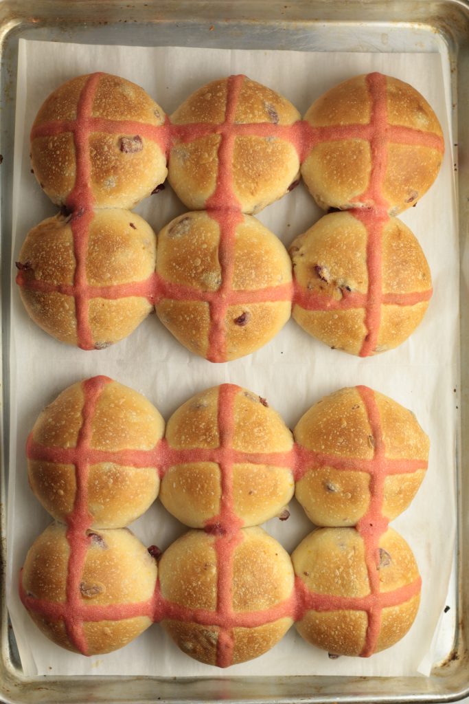 baked buns