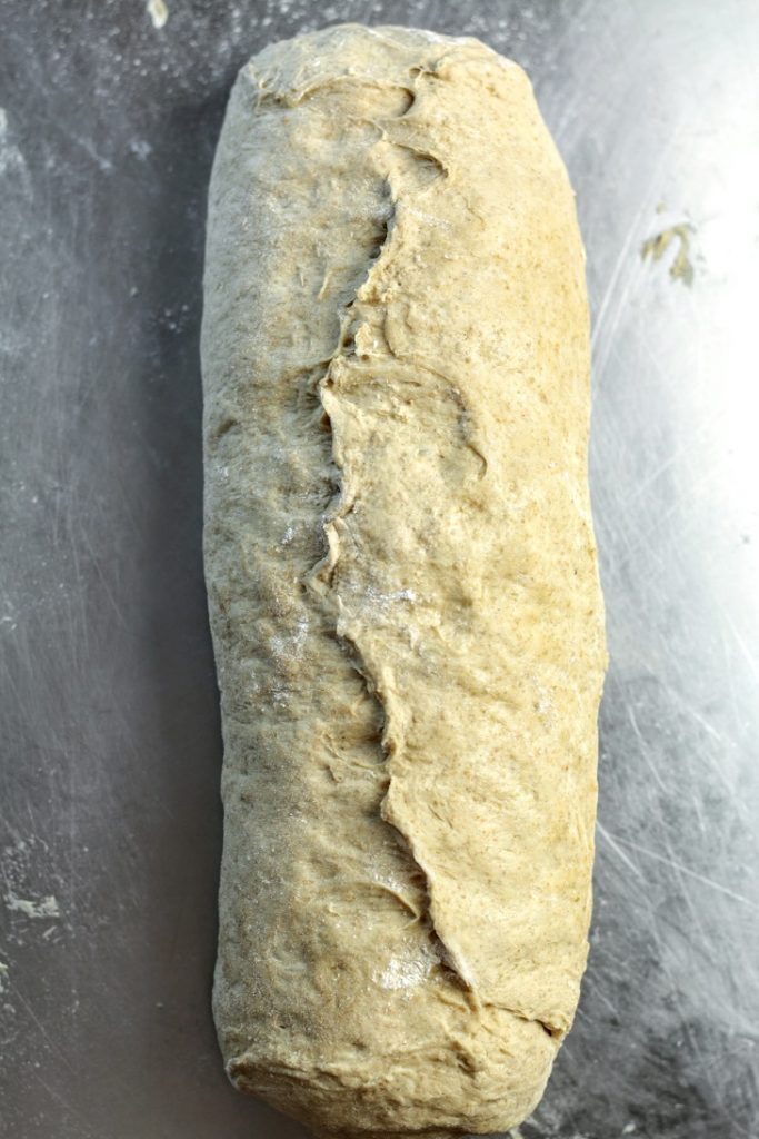 shaped dough