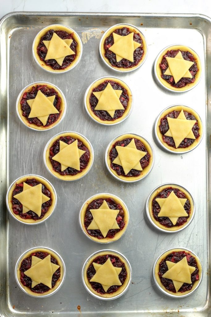 mince pies are ready to bake