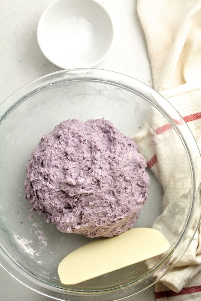 mixed dough