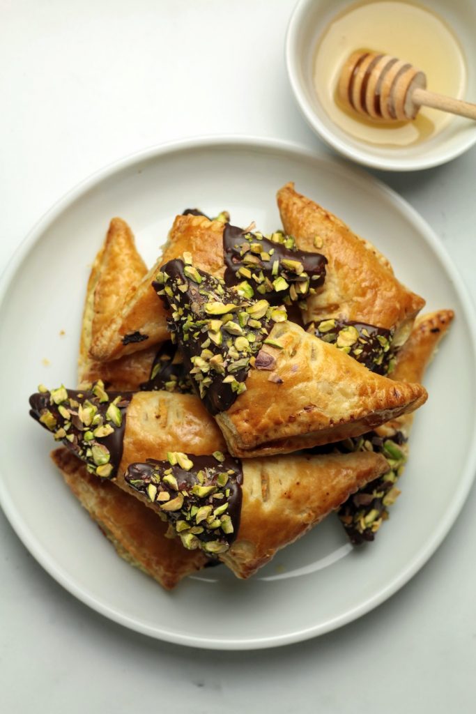 farmer cheese puff pockets