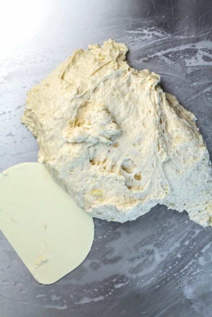 finish off kneading