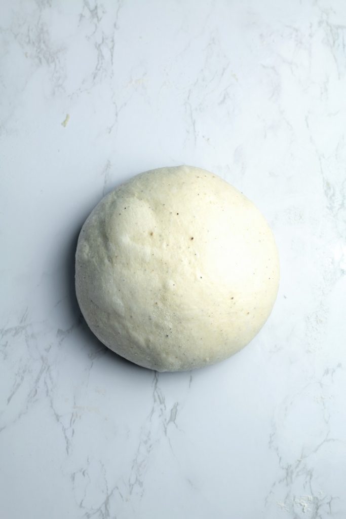 degassed dough