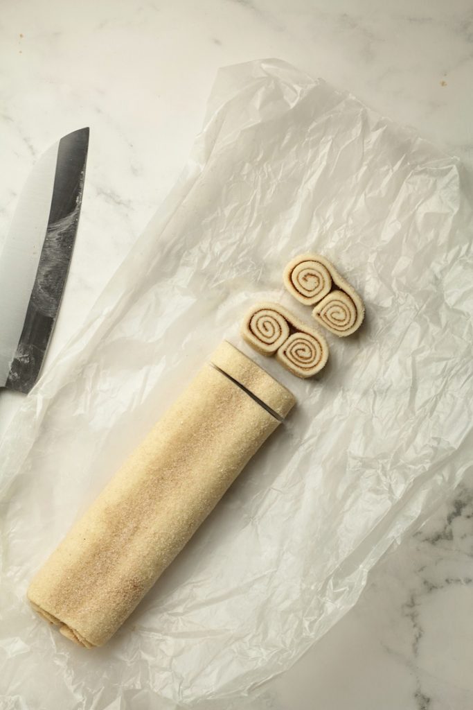cut in to slices