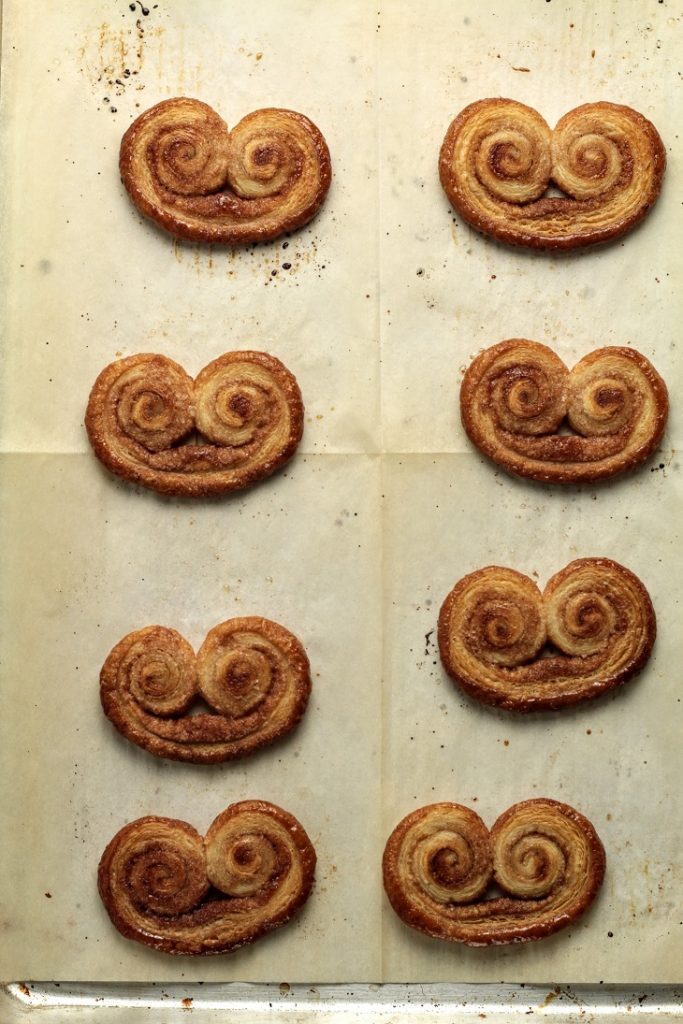 baked palmiers