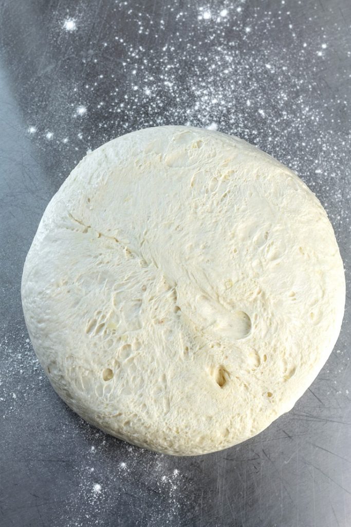 bring the dough out