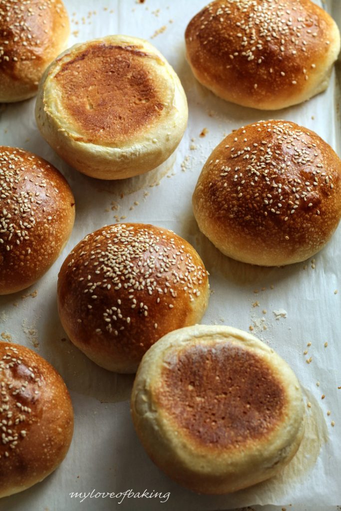 sourdough ale and potato buns