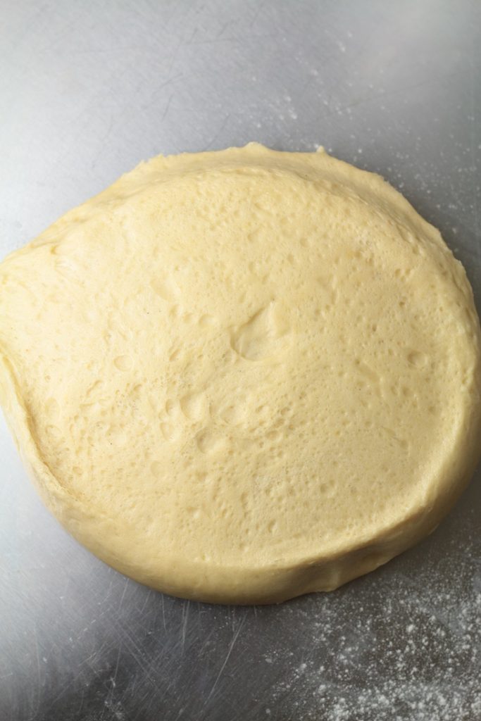 thawed dough