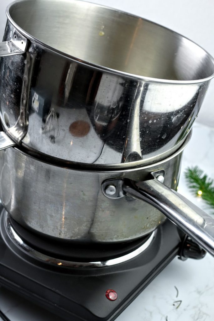 warm the mixture