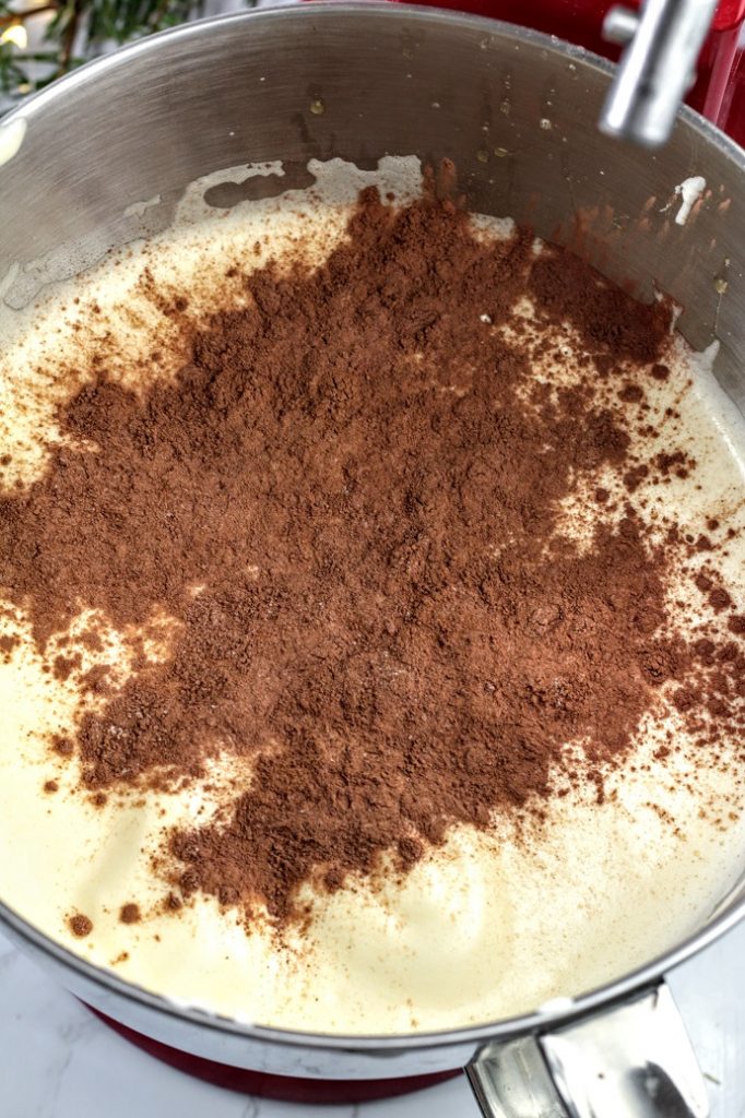 add cocoa flour