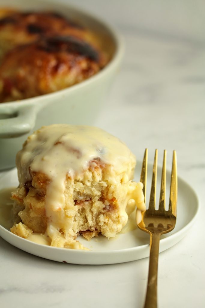 hot cross pudding